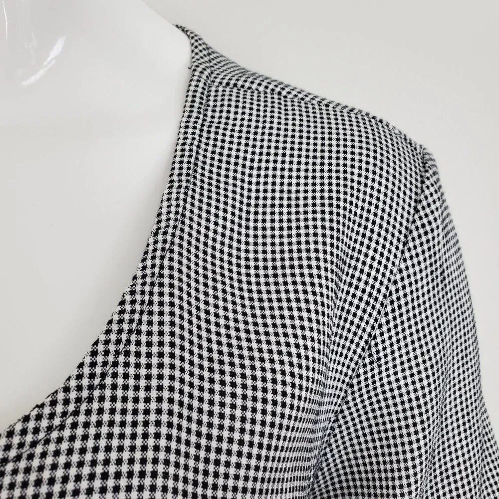 HELD Vintage 90's Black Gingham Maxi Dress - Picture 10 of 10